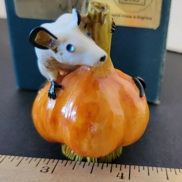 Halloween Mouse On Garlic Trial Neil Eyre Designs Harmony Kingdom Artist - Picture 5 of 5